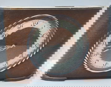 English Art Deco Coupe Clock (1 of 4)