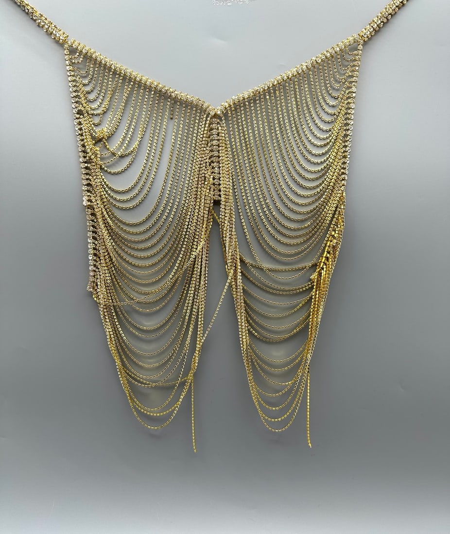 vintage fashion swarovski necklaces bra cover (1 of 5)