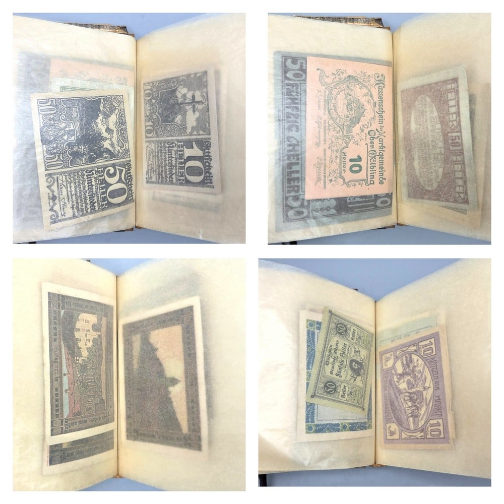 A large assortment collection of notaglets - Germany, first half of the 20th century (1 of 18)