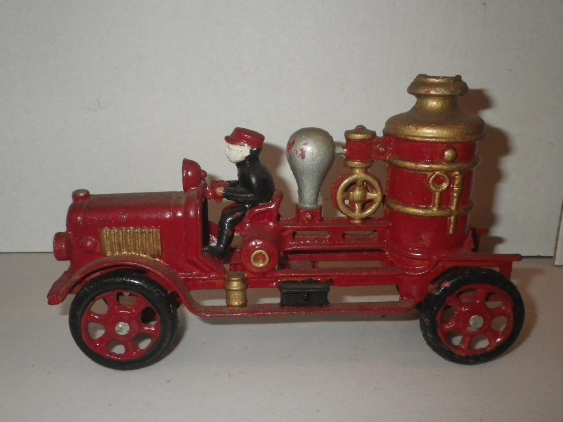 Cast Iron Steam Fire Engine Pumper Truck (1 of 10)