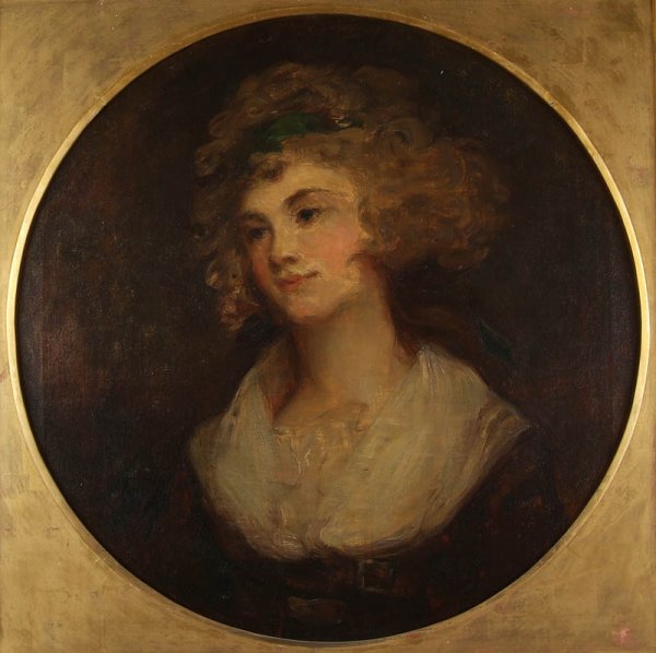 Romney (George, 1734-1802, School of). Portrait of