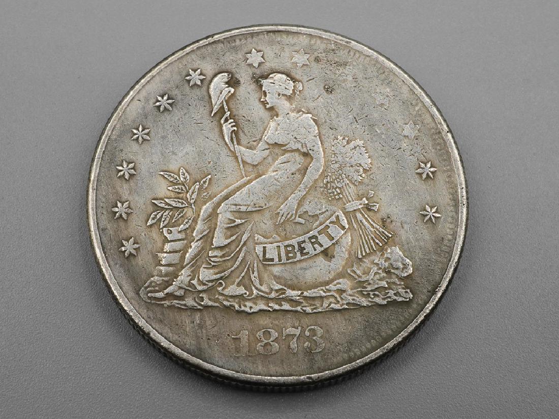 United States of America, 1873 Liberty Trade Dollar (1 of 4)