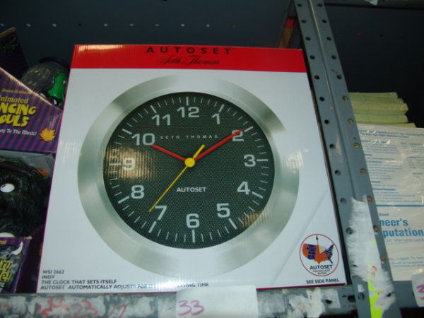 SETH THOMAS AUTO SET CLOCK SETH THOMAS AUTO SET CLO: SETH THOMAS AUTO SET CLOCK Quantity: 3