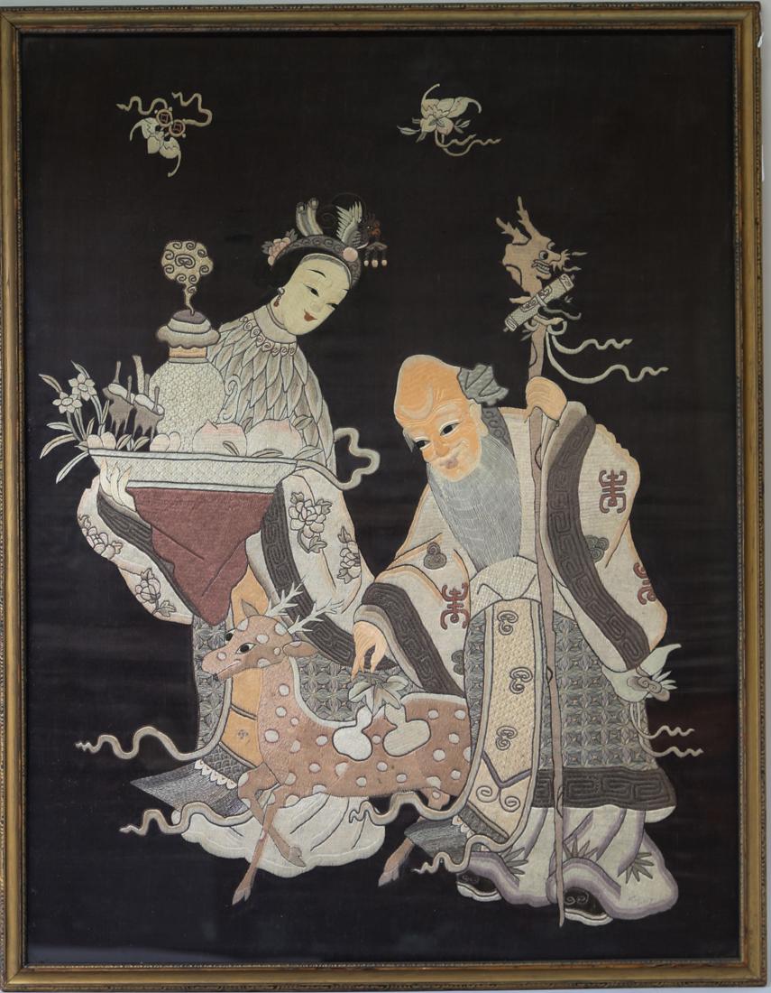 Chinese old Embroidery (1 of 2)