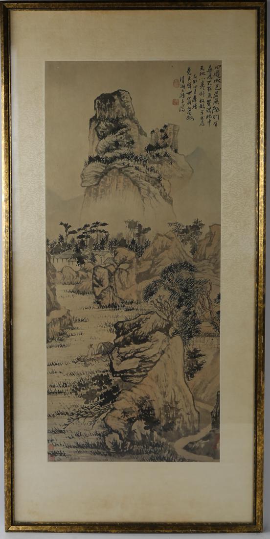 Watercolor print painting (1 of 5)