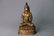 A chinese gilding bronze buddha statue