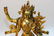 A chinese bronze gilding buddha statue - 7