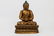 A chinese bronze gilding buddha statue