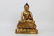 A chinese bronze gilding buddha statue
