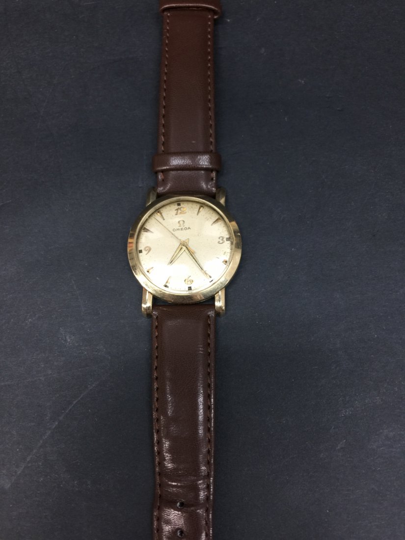 A omega 14k gold filled watch: A omega 14k gold filled watch. no crown