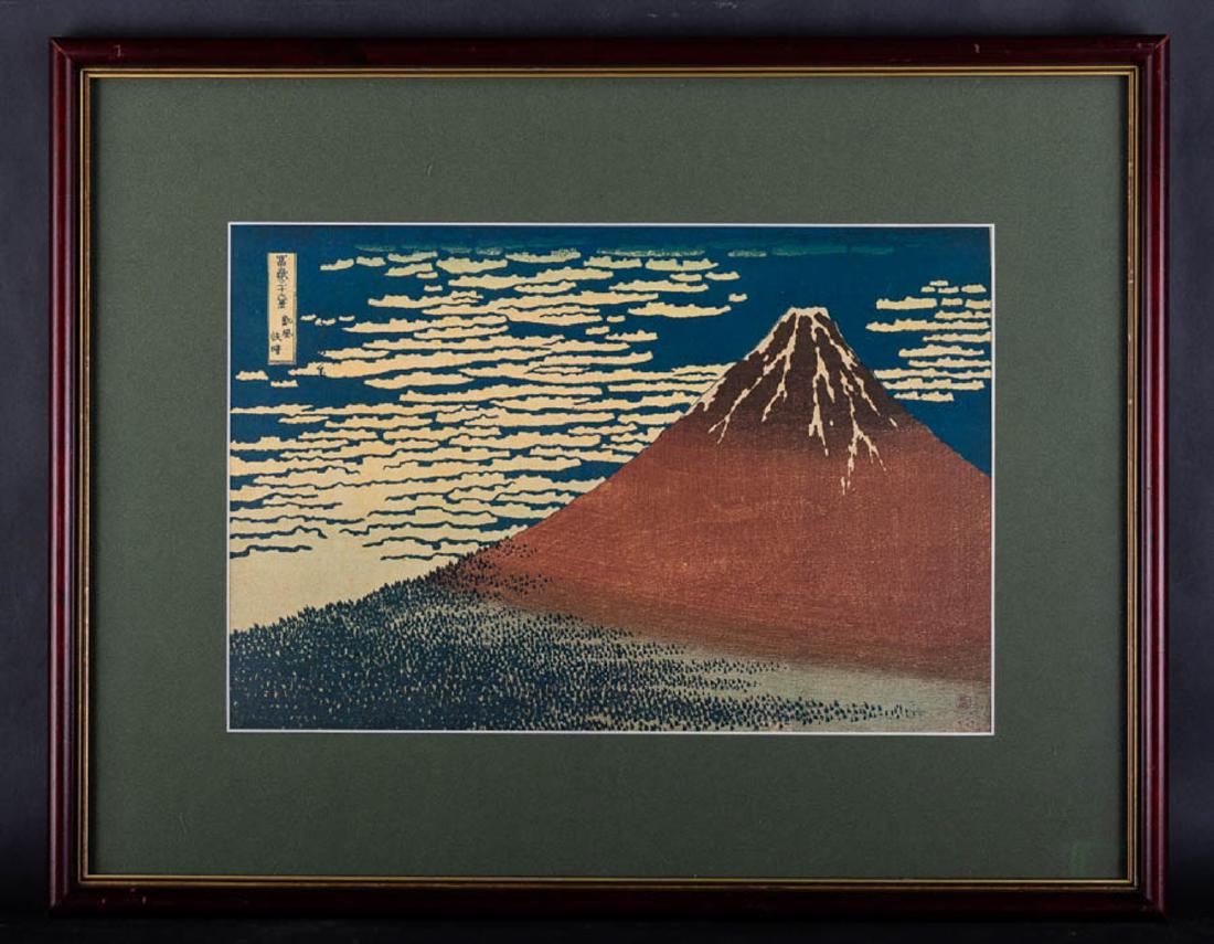 "36 Views Of Mount Fuji, SOuth WInd And Clear Sky" (1 of 10)