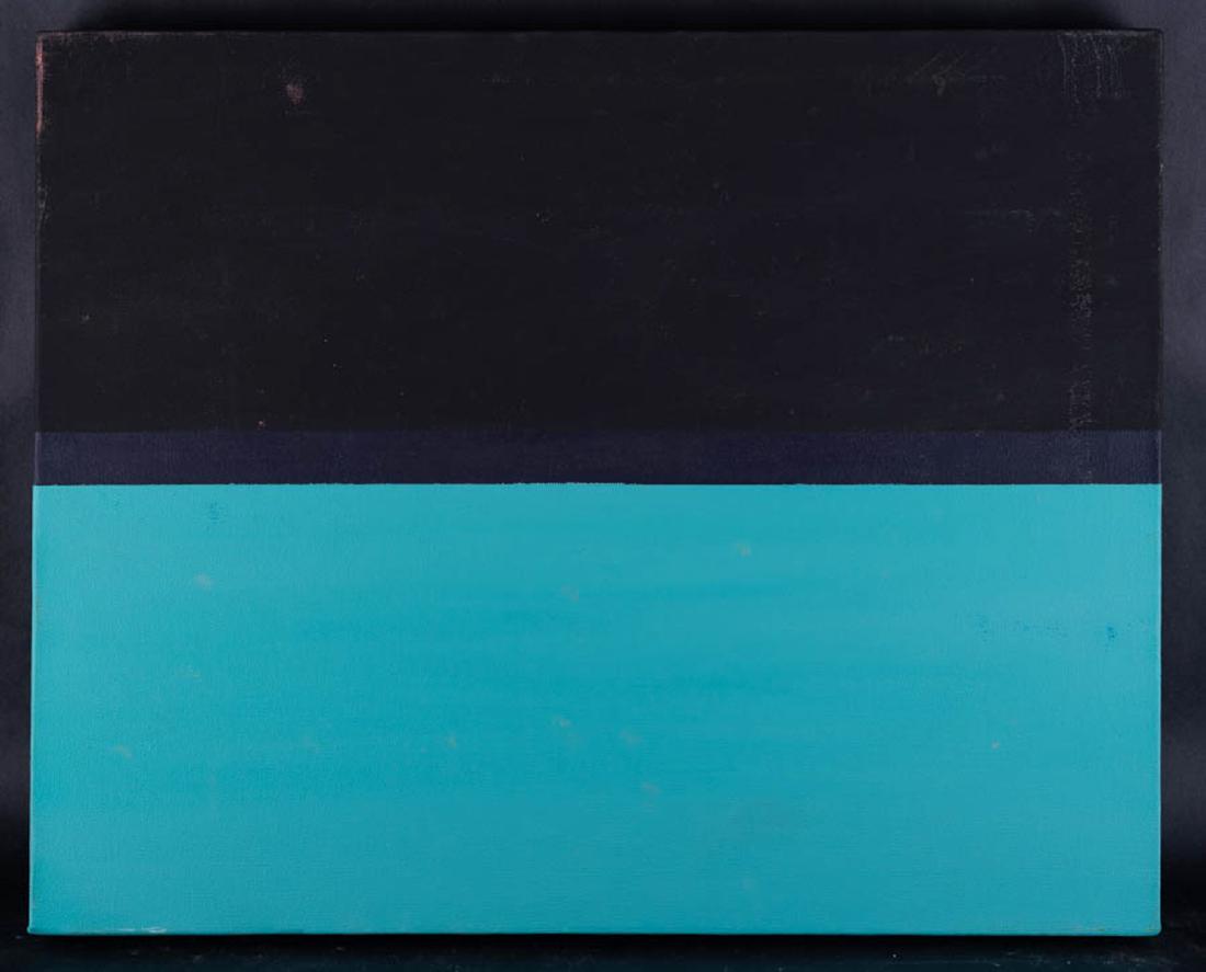 American Minimalist Oil Painting "Night At Sea" By (1 of 9)