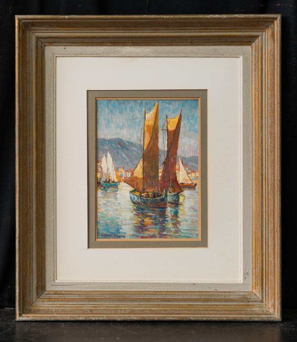 California Listed Artist Edgar Payne 1883-1947 Gouache (1 of 10)