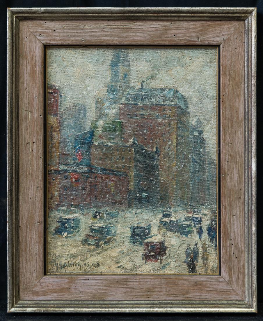 Guy Carleton Wiggins (1883 - 1962) New York,: Guy Carleton Wiggins (1883 - 1962) Guy Carleton Wiggins was active/lived in New York, Connecticut, Florida. Guy Wiggins is known for urban snowfall and other impressionist landscape painting. Signed l