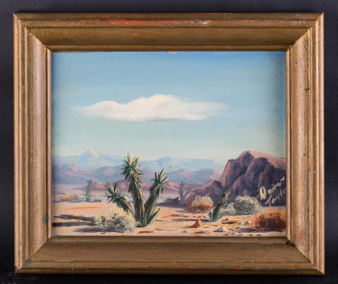 Small California Listed Artist Dawrin Taylor Oil (1 of 10)