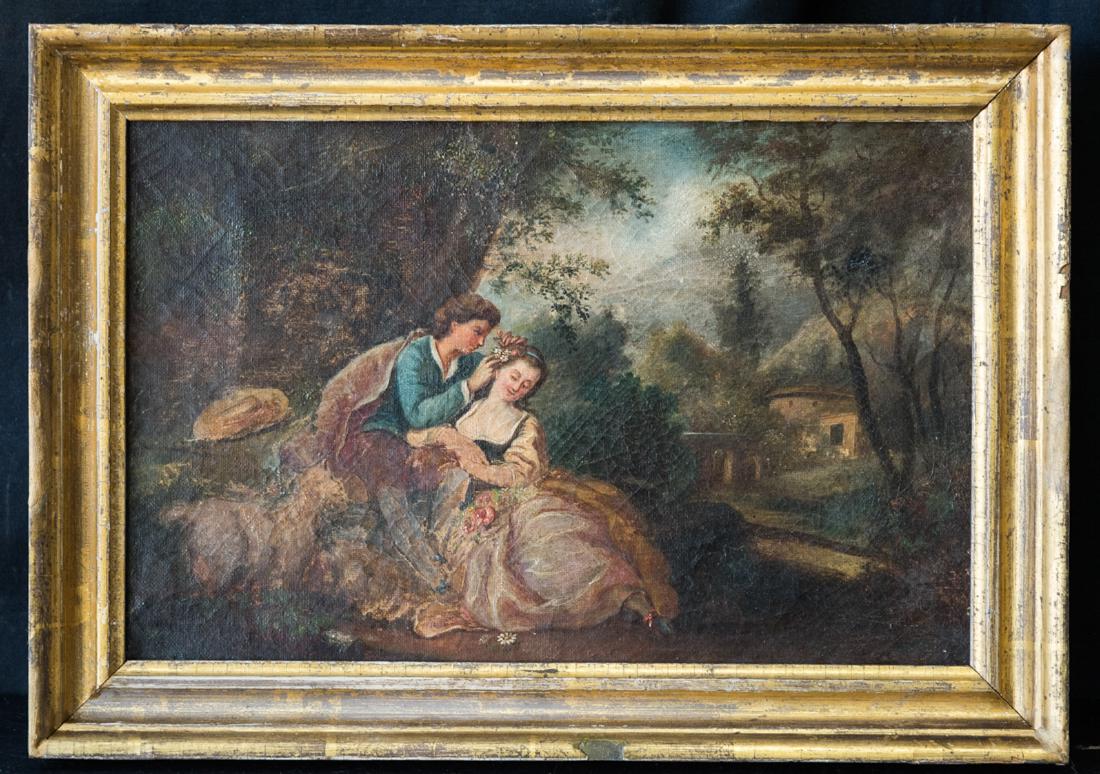 Octave Tassaert(1800-1874)France Artist Oil"Young (1 of 11)