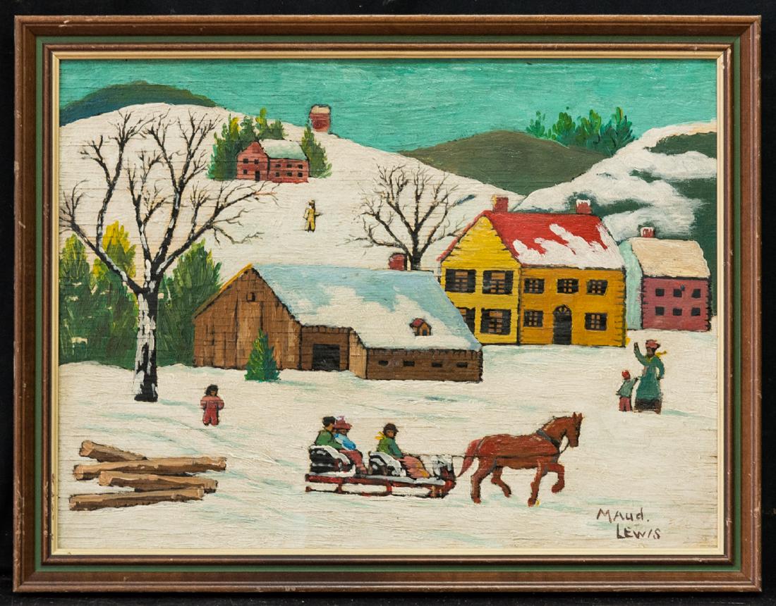 Maud Lewis(1903-1970)Nova Scotia/Canada Artist (1 of 10)