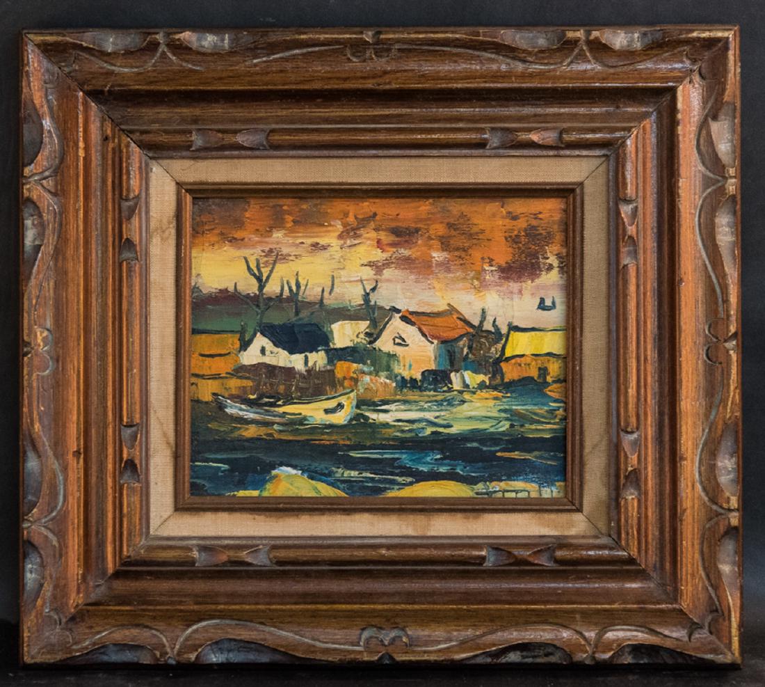 Small Vintage Canadian Impressionist Original Oil (1 of 10)