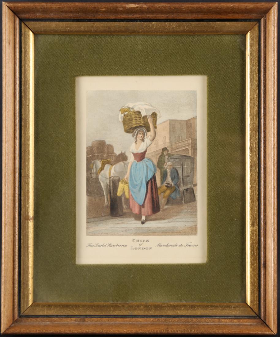 Cries of London, "Fine Scarlet Strawberrys" C1870 (1 of 7)