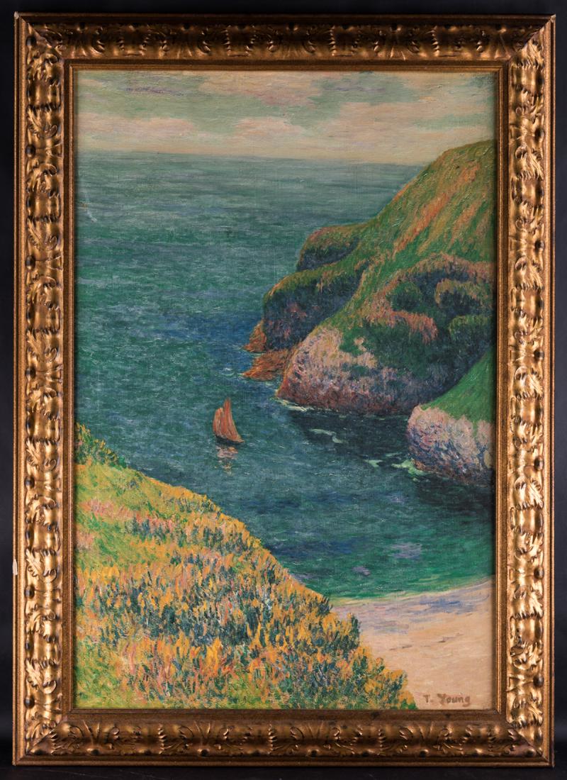 Large Vintage Impressionist Original Oil Painting (1 of 10)