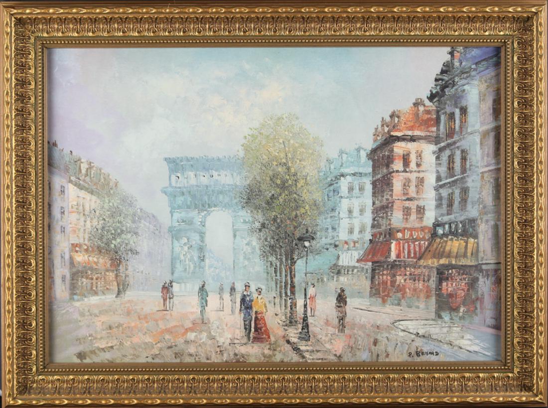 French List Artist Paul Renard  (1941 - 1997)  Print (1 of 8)