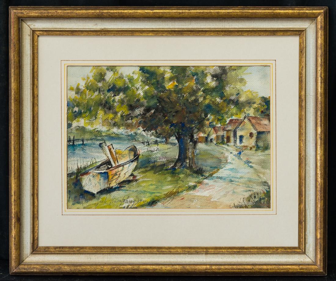 Jack Weldon Humphrey(1901-1967)Canada Artist Watercolor (1 of 10)