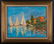 Vintage Post Impressionist Original Oil Painting