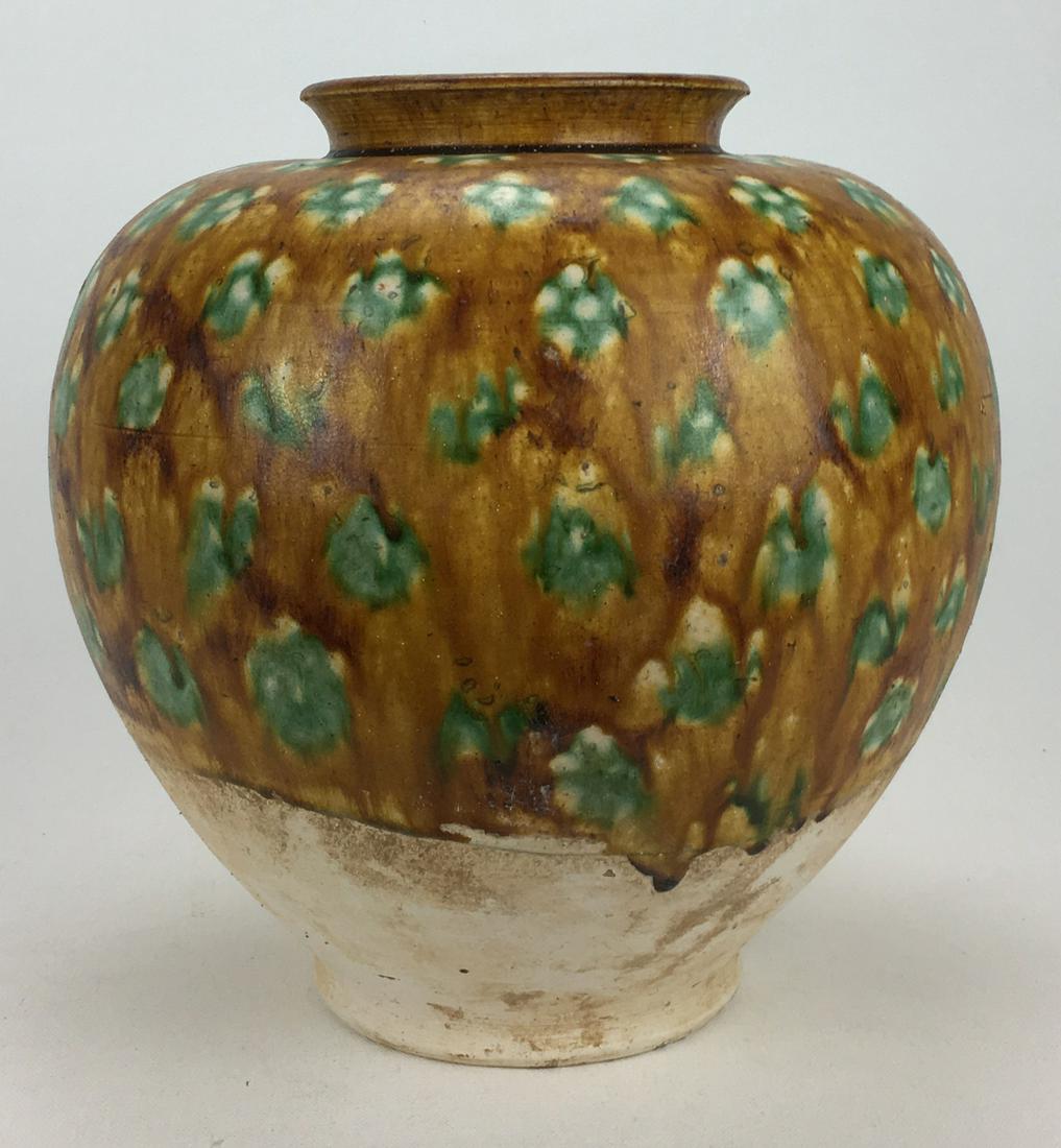 TANG-DYNASTY SANCAI JAR (1 of 5)