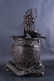 Antique Japanese Bronze Dragon Incense Burner