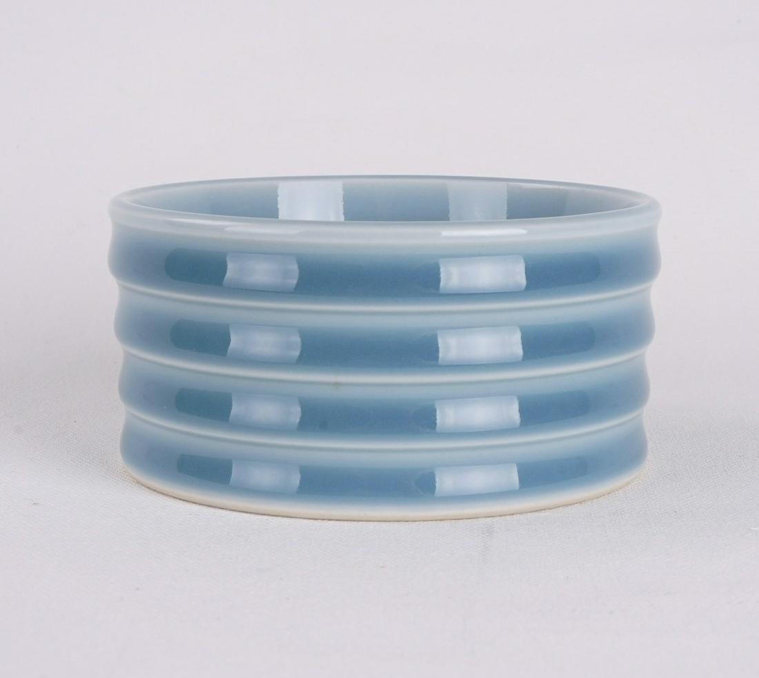 A SKY-BLUE GLAZED WASHER (1 of 5)