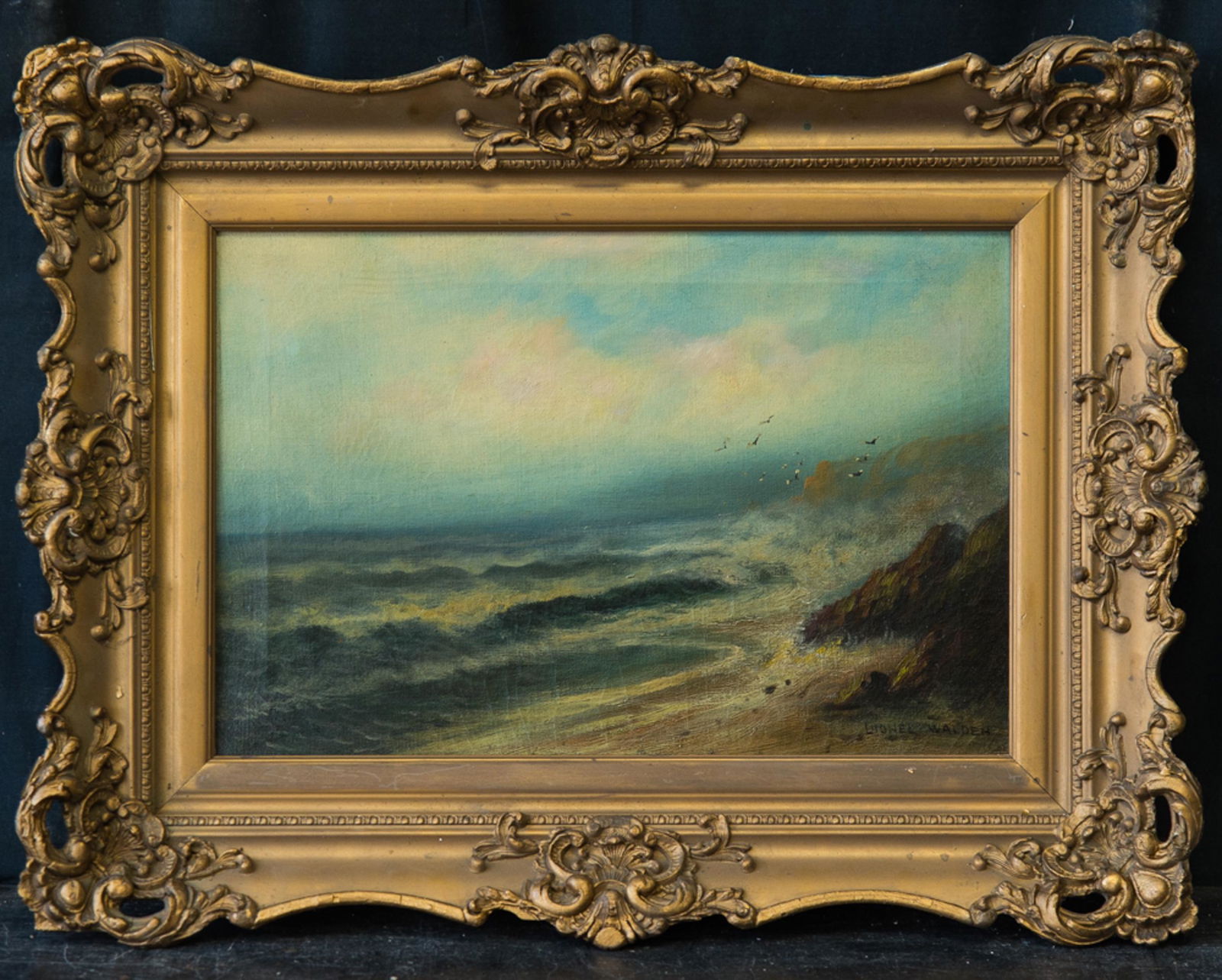 Lionel Walden (1861 - 1933) Hawaii Artist Oil (1 of 12)