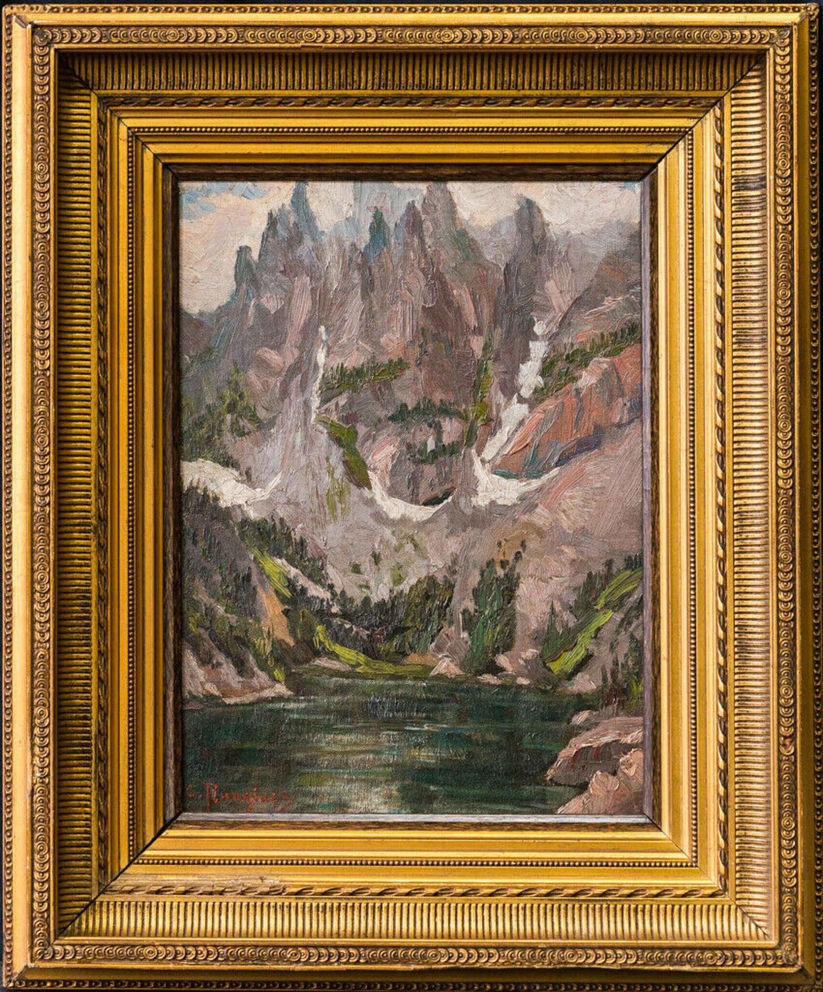 Carl Rungius (1869 - 1959) NY/Canada Artist Plein Air (1 of 12)