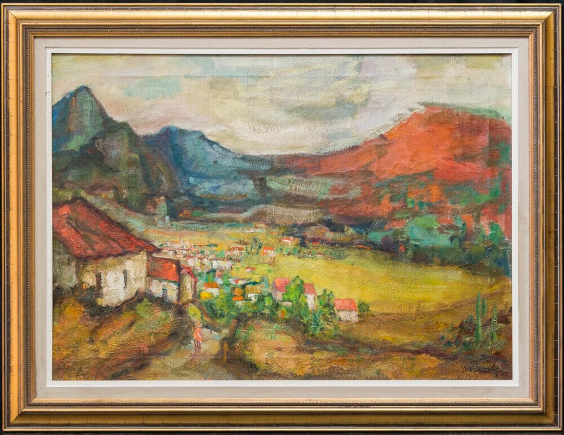 Andrew Dasburg (1887 - 1979) New York/France Artist Oil (1 of 10)