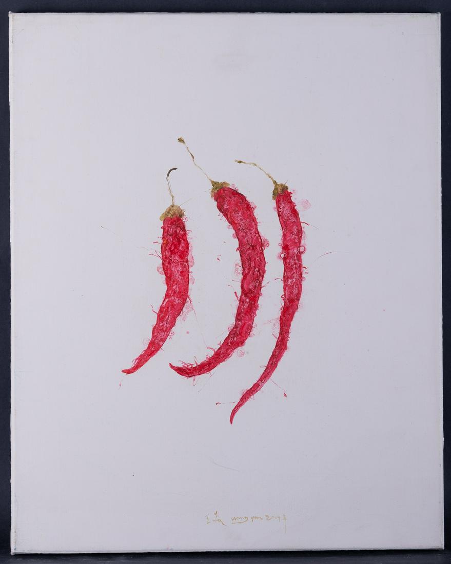 Fine Art Still Life Original Oil Painting By Yan Wang: Medium: Oil on canvas Size: 16" x 19.5" Frame Size: None Age: 2000s Condition: Good, no damage seen Artist: Yan Wang Great for collection or home decoration. Provenance: Direct from the artist. Guaran