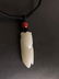 Qing Dynasty white jade cicada pendant - 5