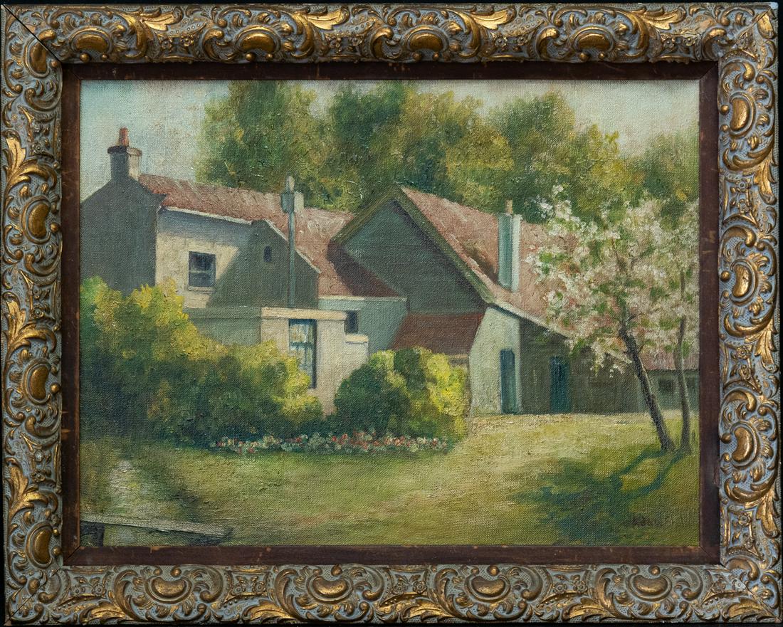 Ada Walter Shulz  (1870 - 1928) Wisconsin Artist Oil (1 of 10)