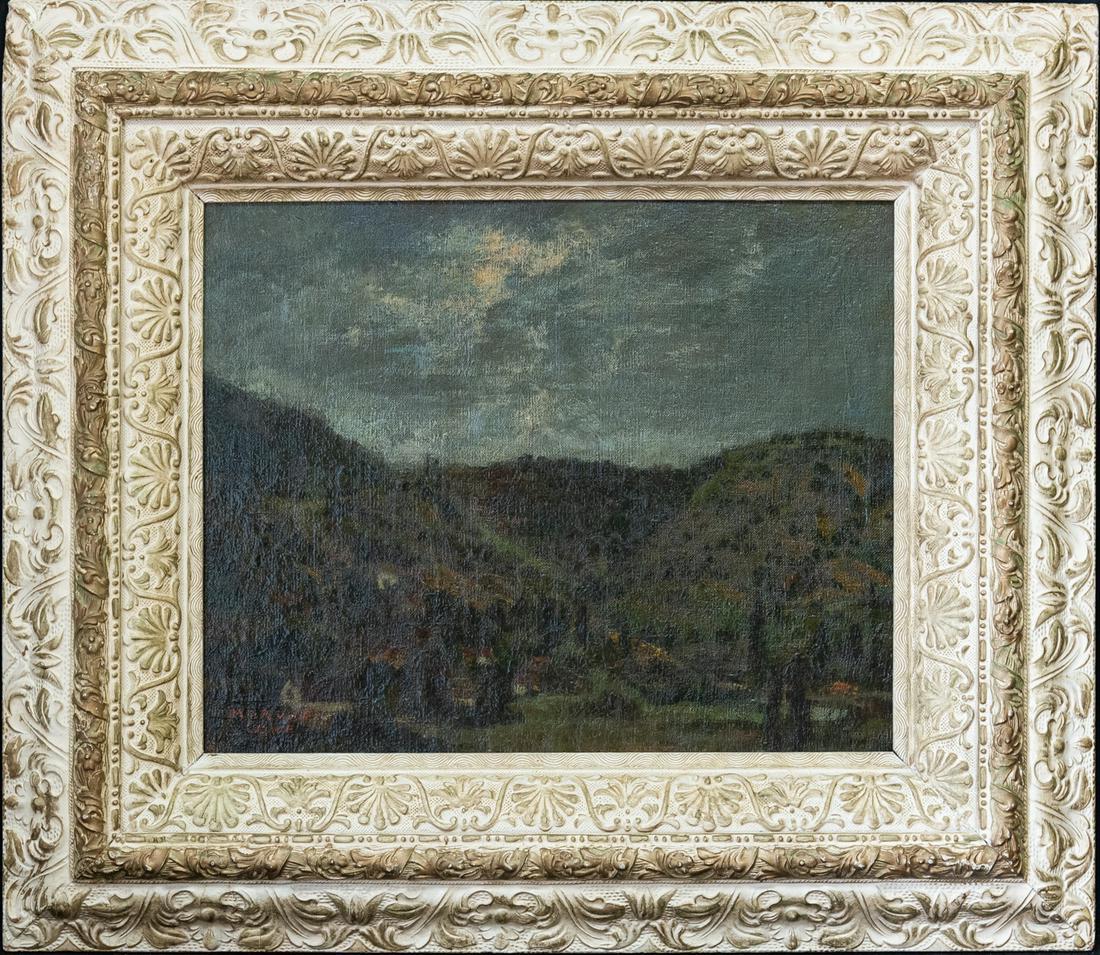 Marvin Cone  (1891 - 1964) Iowa Artist Oil (1 of 10)