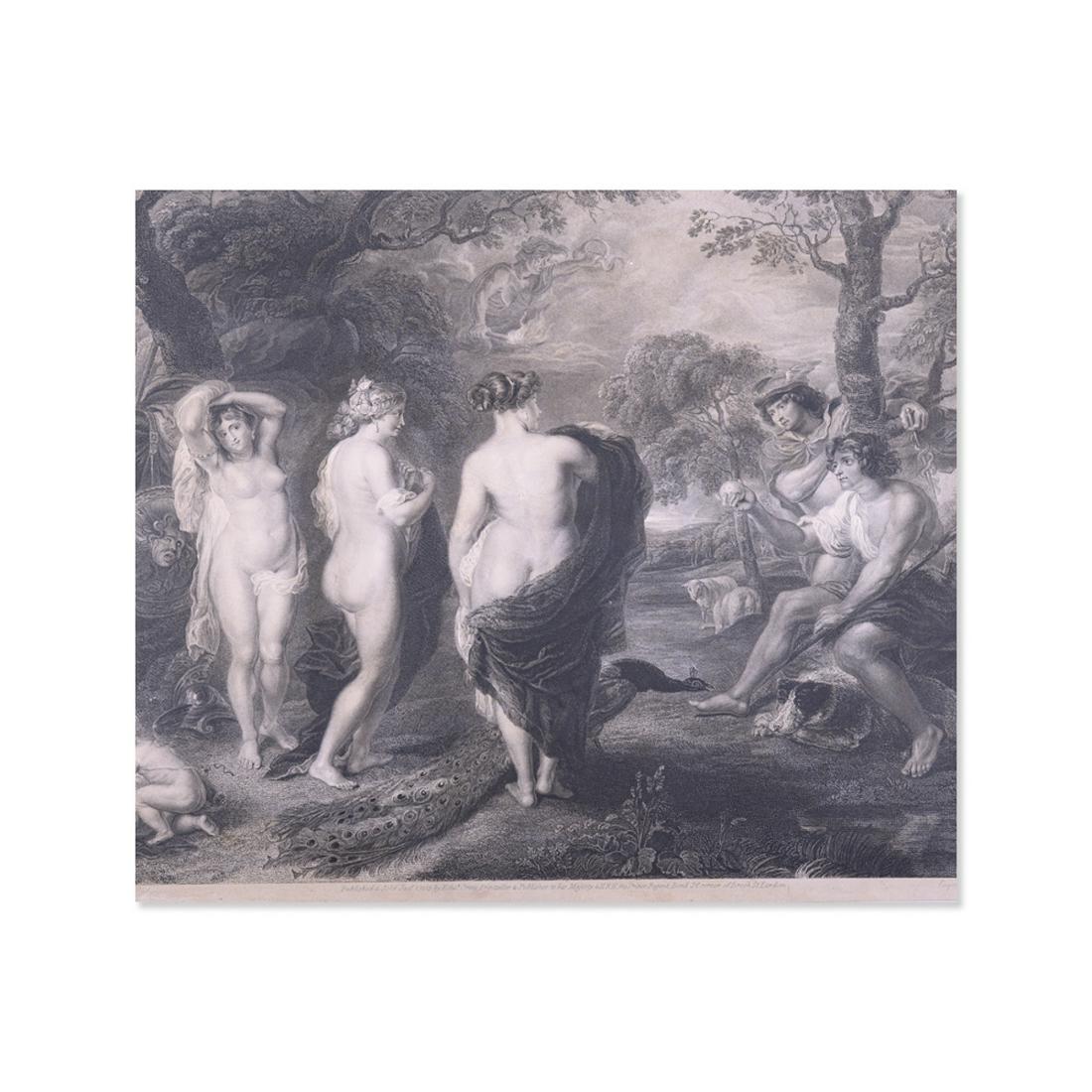 Original Peter Paul Rubens  (1577-1640) Etching On (1 of 8)