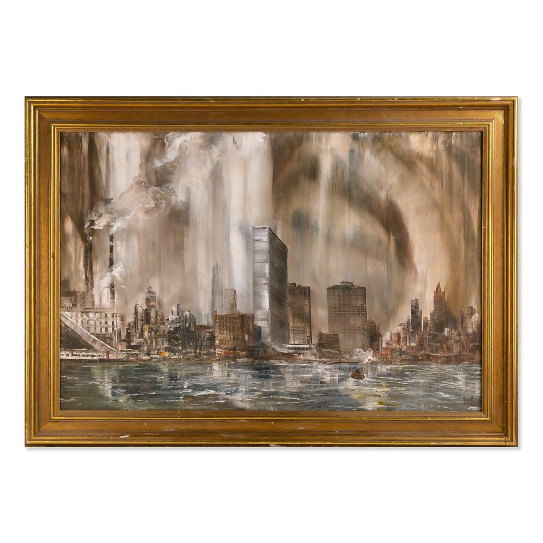 Robert Lebron  (1928 - 2013) New York Artist Oil (1 of 10)