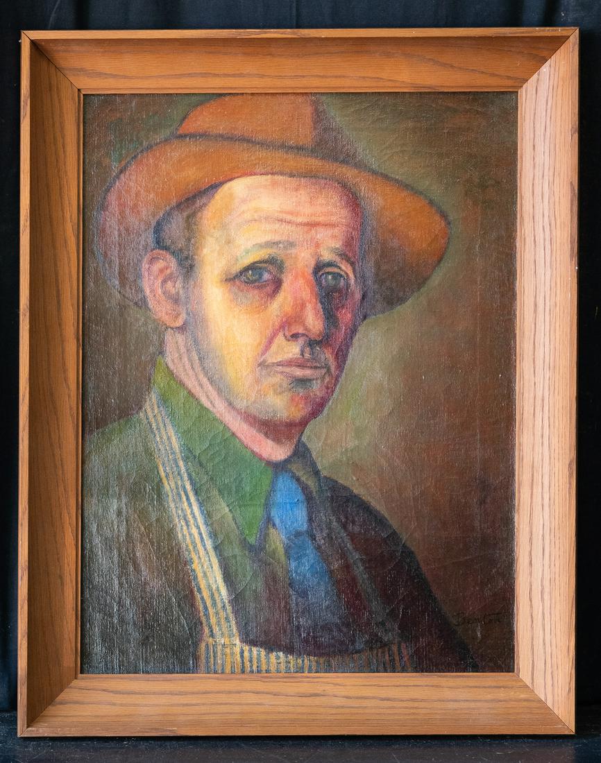 Thomas Hart Benton (1889 - 1975) Missouri Artist OIl (1 of 10)