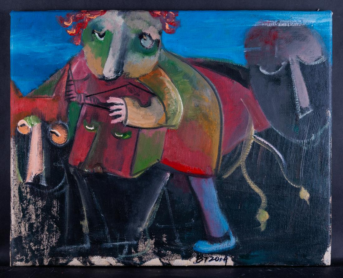 Fine Art Original Oil Painting By Artist Te'er Ba (1 of 8)