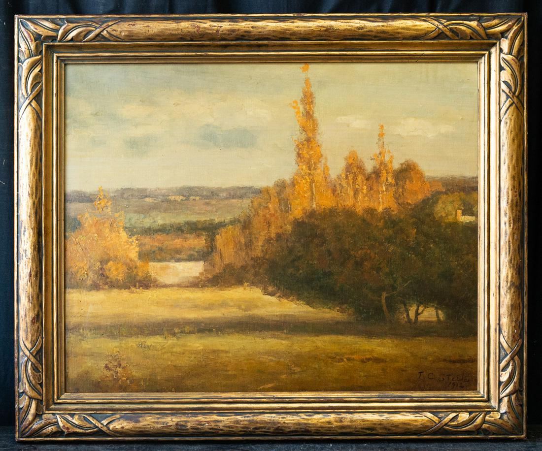 Theodore Steele (1847-1926) California Artist Oil (1 of 10)