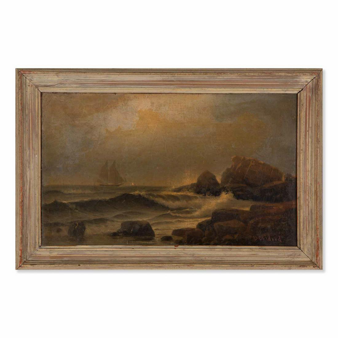 LEMUEL D. ELDRED, (American, 1848-1921) Maine Coast (1 of 9)