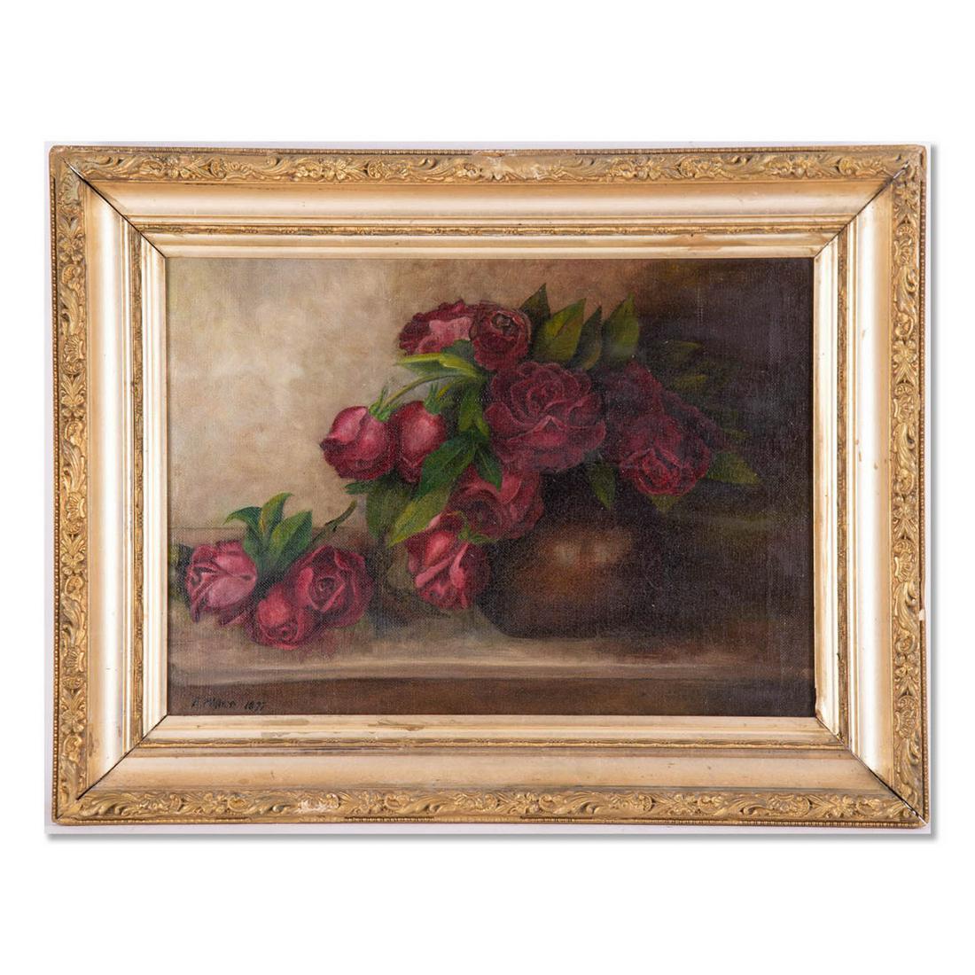 Franklin Harrison Miller (1843 - 1911) MA Artist Oil (1 of 10)