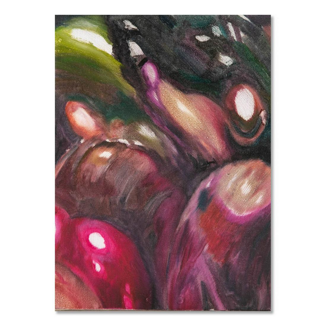 Abstract Original Oil On Canvas "Rainbow " (1 of 10)