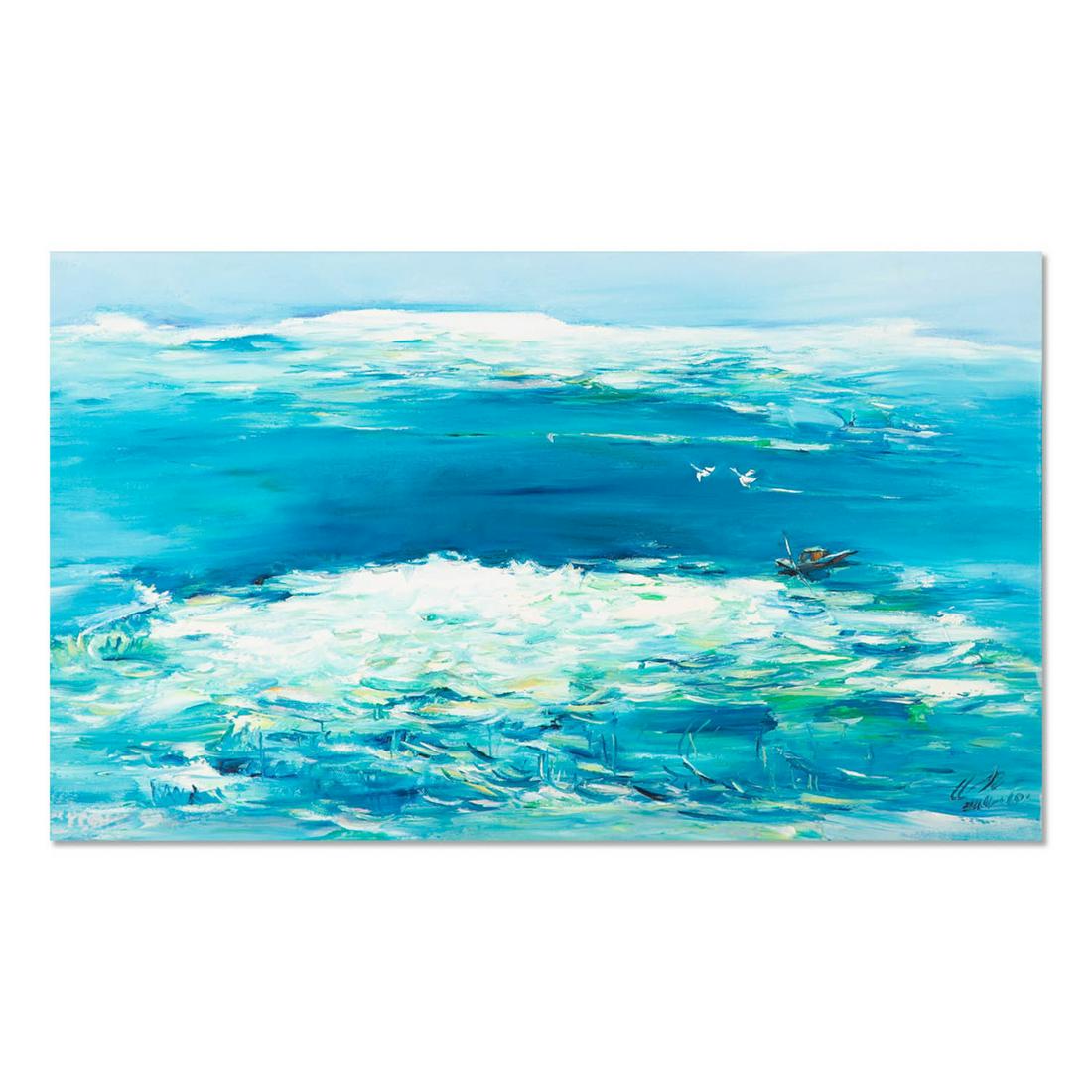 Nautical Original Oil Painting "Memory" (1 of 10)