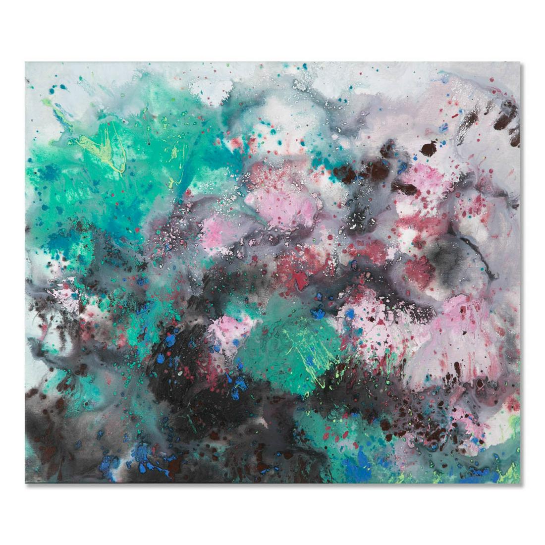 Abstract Original Oil On Canvas "Untitled" (1 of 10)