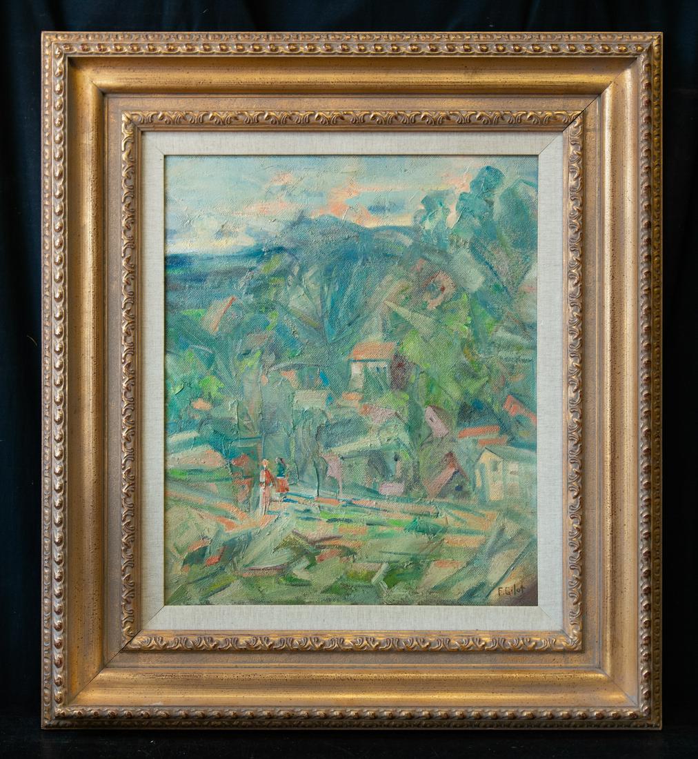 Francoise Gilot (Born 1921) NY/France Artist Oil (1 of 10)