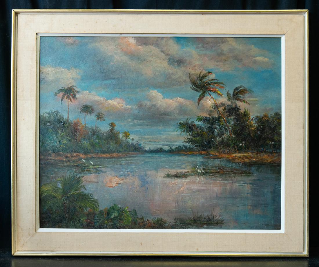 Albert Backus (1906 - 1990) Highwaymen Artist Oil (1 of 10)