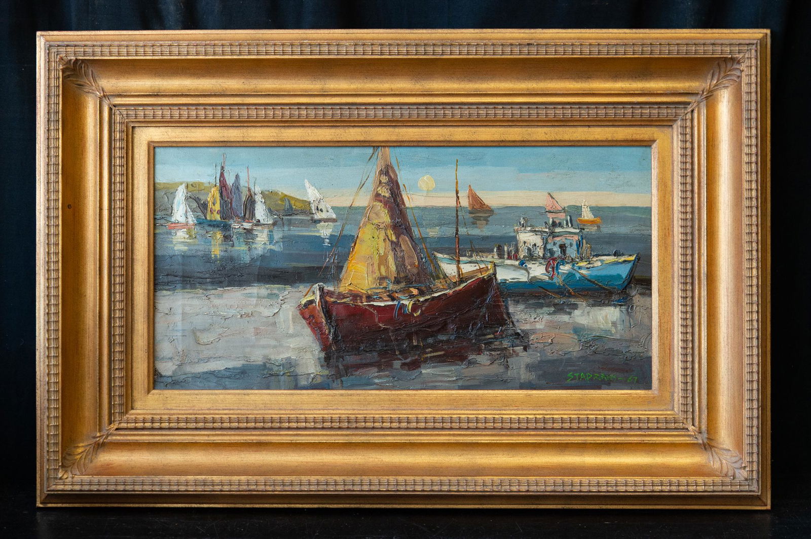 Raimonds Staprans (Born 1926) California Artist Oil (1 of 10)